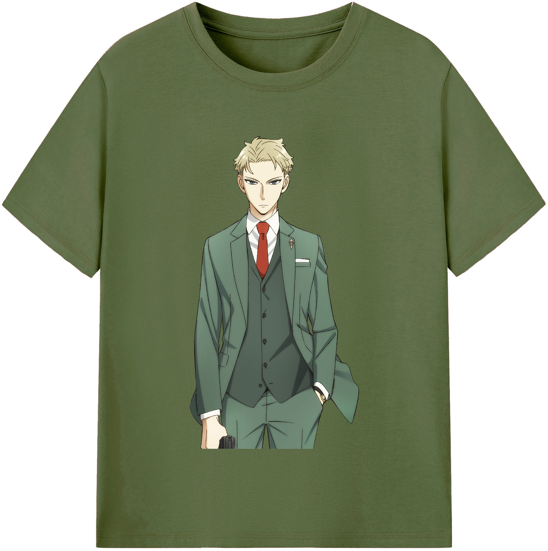 （画像用） SPY×FAMILY间谍家家酒 綿100％半袖Tシャツ（フロントプリント）